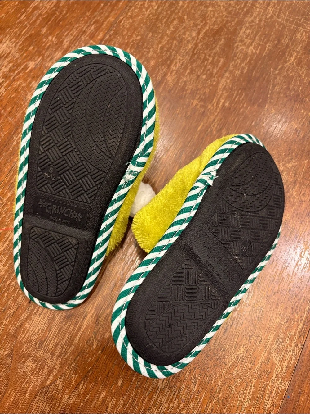 Kids Grinch Slippers!